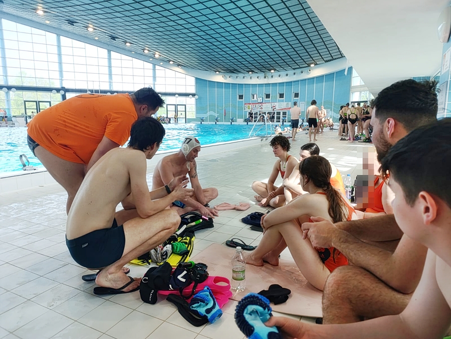 Hokej pod wodą Walenie Czeskie Budziejowice Bud Pig Cup 2025